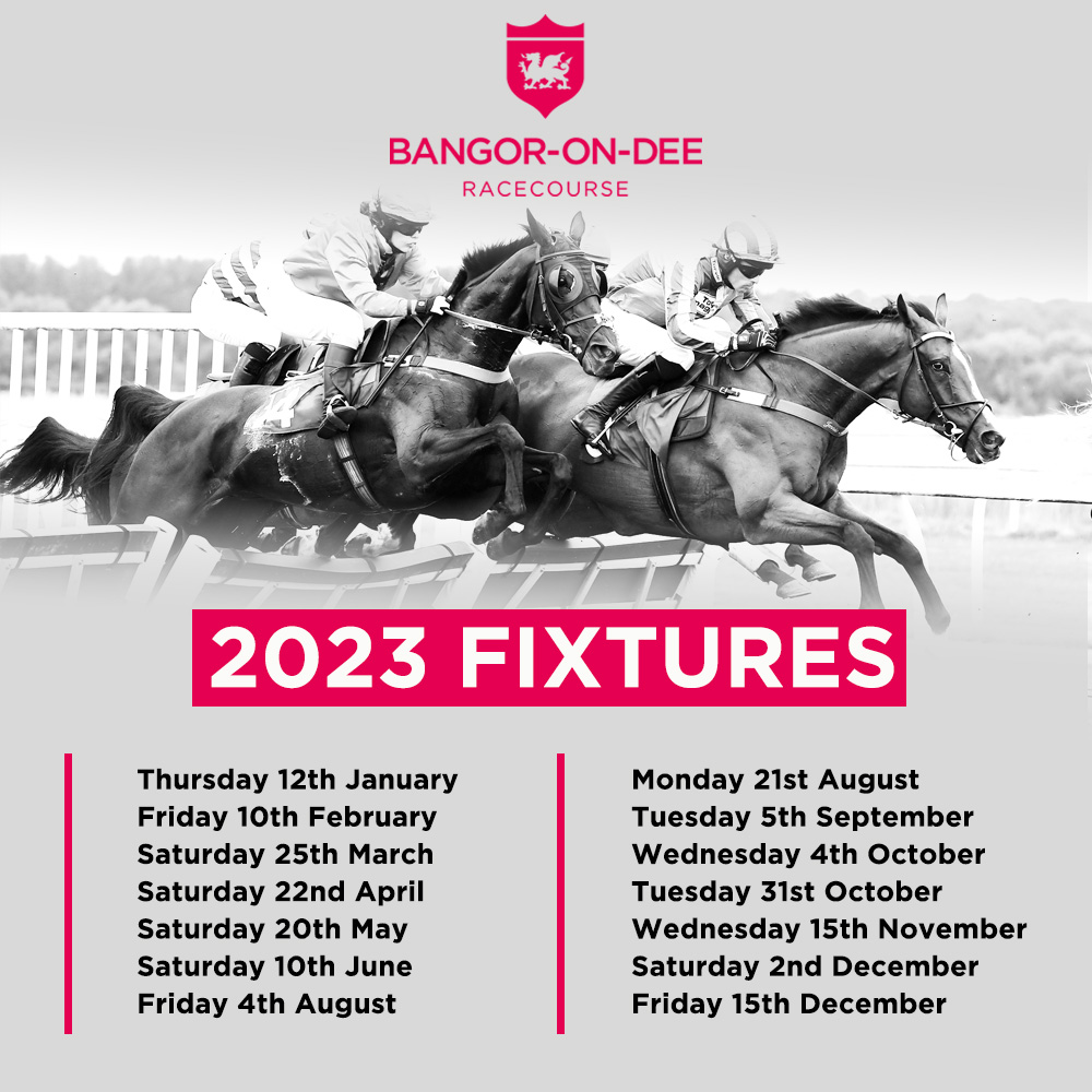 2023 Fixtures Announced - Bangor-On-Dee Racecourse