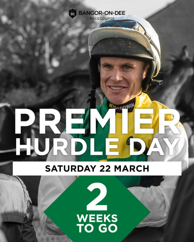 ⏳TWO WEEKS TO GO – PREMIER HURDLE DAY!🏇

The countdown is on! In just two weeks, Premier Hurdle Day brings exciting racing, well-known names, and an electric atmosphere you won’t want to miss.

🎟 Tickets from just £11 – Book now to secure your spot!

🎉Group Offer – Lead Booker Goes FREE!
Gather 10 or more and the lead booker GOES FREE! 📞Call 01244 304610 to claim.

Bring the family along, start the weekend right.🥂

🔗Book now via the link in our bio above.